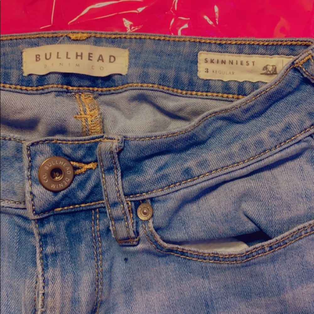 Bullhead denim skinny jeans